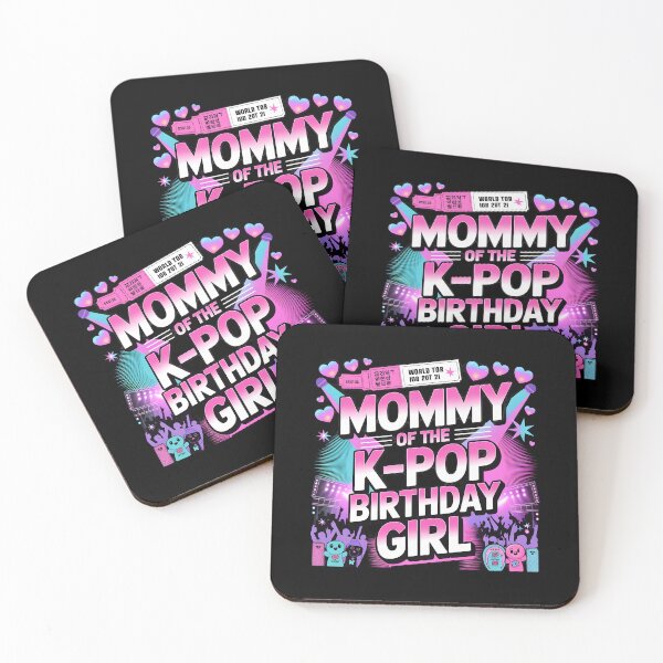 Item preview, Mommy of The K-Pop Birthday Girl Korean Pop Party Mom Matching Family designed and sold by Redgiant87x.