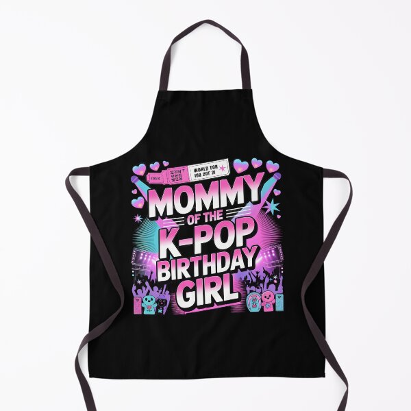 Artikelvorschau, Mama des K-Pop-Geburtstagskindes – Koreanische Pop-Party – Partnerlook für die ganze Familie entworfen und verkauft von Redgiant87x.