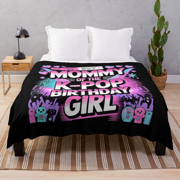 Item preview, Mommy of The K-Pop Birthday Girl Korean Pop Party Mom Matching Family designed and sold by Redgiant87x.