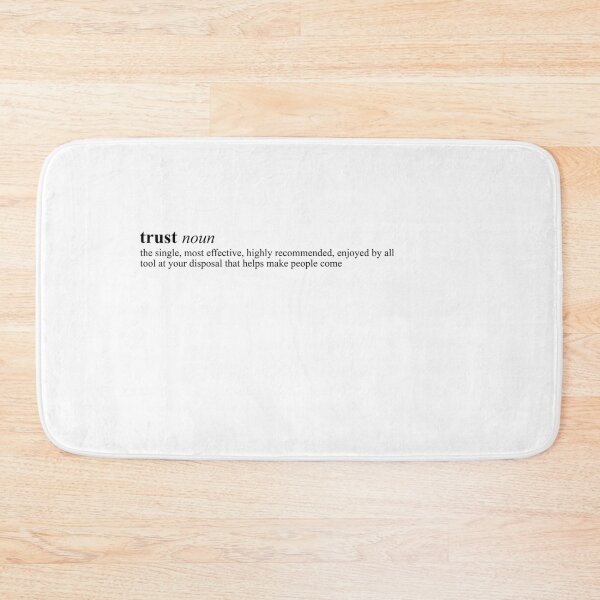 Item preview, Trust Definition - Off Campus - Black designed and sold by sosodesj.