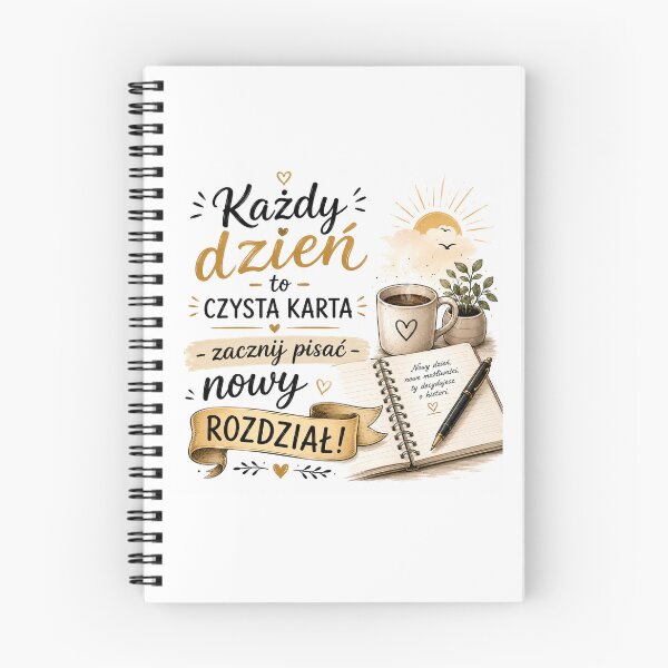 Item preview, New day - new story! designed and sold by Niespodzianki.