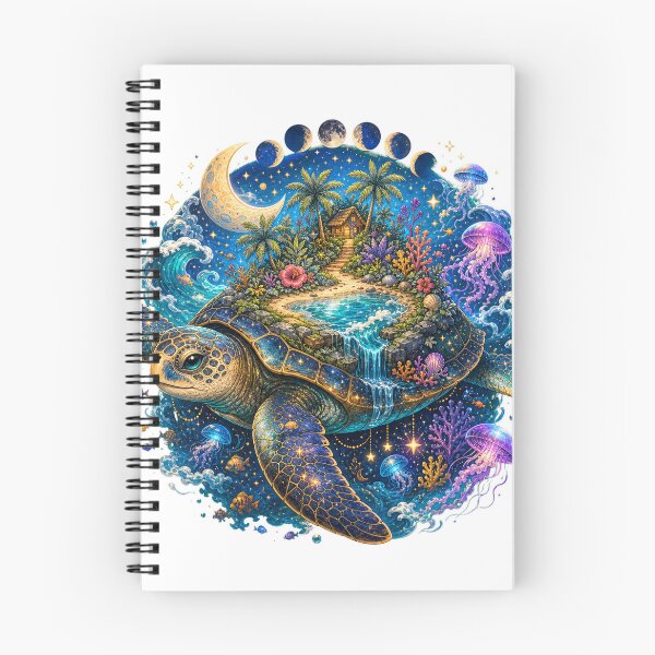 Item preview, Celestial Sea Turtle Island designed and sold by EveryMeme.