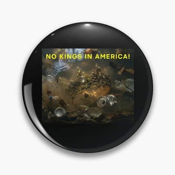 Item preview, No Kings In America Anti King Political Humor designed and sold by JOCSTOCK.