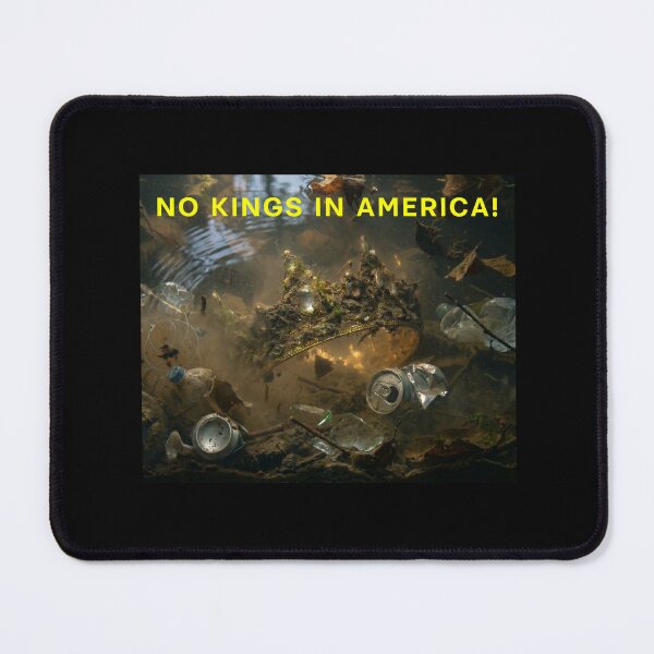 Item preview, No Kings In America Anti King Political Humor designed and sold by JOCSTOCK.