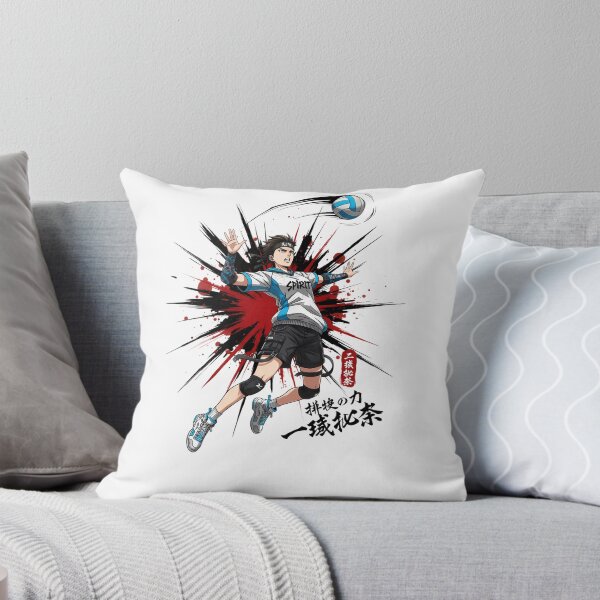 Item preview, Anime Volleyball Player Powerful Spike Streetwear designed and sold by DripCultureLab.