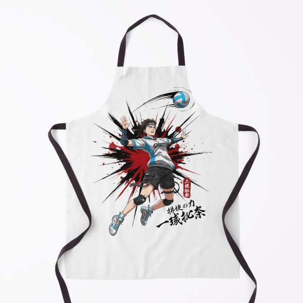 Item preview, Anime Volleyball Player Powerful Spike Streetwear designed and sold by DripCultureLab.