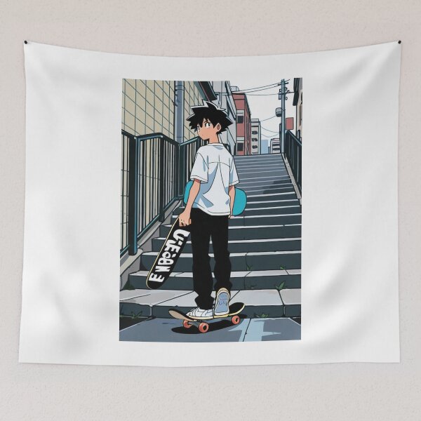 Item preview, Art - Character Urban Casual Anime Style designed and sold by AnimeShin.
