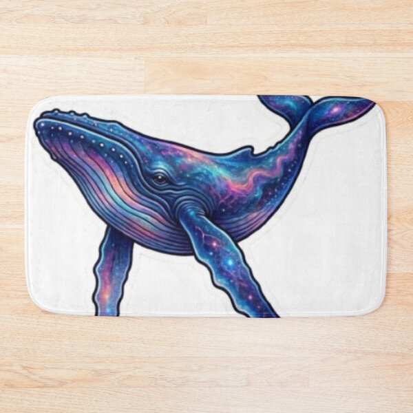 Item preview, Space Whale Surreal Cosmic Sticker designed and sold by ckartes100.