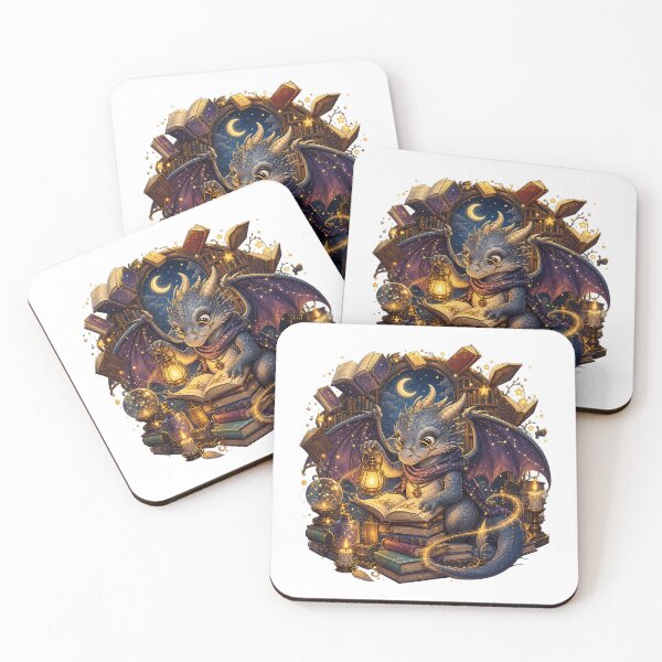 Item preview, Midnight Dragon Librarian designed and sold by EveryMeme.
