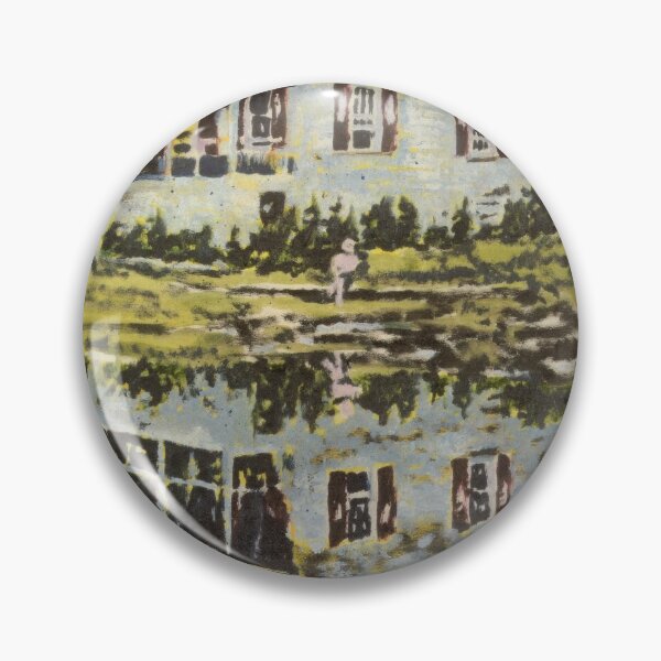 Item preview, Peter Doig (28) - Peter Doig - Dreamlike Landscape Inspired by Peter Doig | Contemporary Expressionist Art - Peter Doig - Peter Doig designed and sold by GabyDAlessandro.