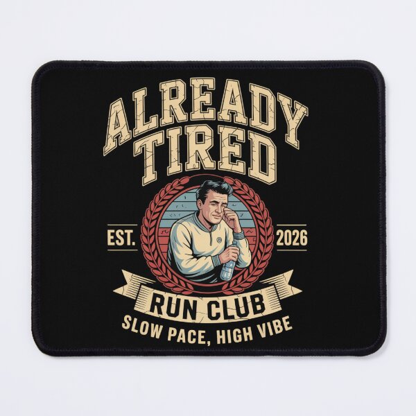 Item preview, Vintage Run - Tired But Still Running - Running On Caffeine - No Speed Just Vibes - Weekend Jogger - Chill Miles - tired runner - exhausted runner - slow runner - lazy runner - running but tired   designed and sold by JansenGS.