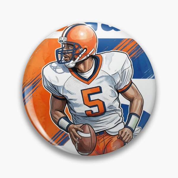 Item preview, Donovan McNabb 5 Retro Football Illustration Art designed and sold by Thogan0416.