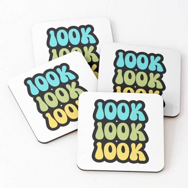Item preview, 100K Success Motivation Typography Design designed and sold by variant designer.