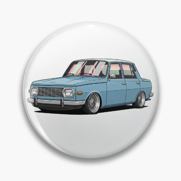 Item preview, Classic Wartburg 353 Lowered – Vintage East German Sedan Retro Automotive Design designed and sold by ArcticFoxStudio.
