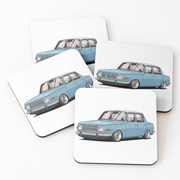 Item preview, Classic Wartburg 353 Lowered – Vintage East German Sedan Retro Automotive Design designed and sold by ArcticFoxStudio.