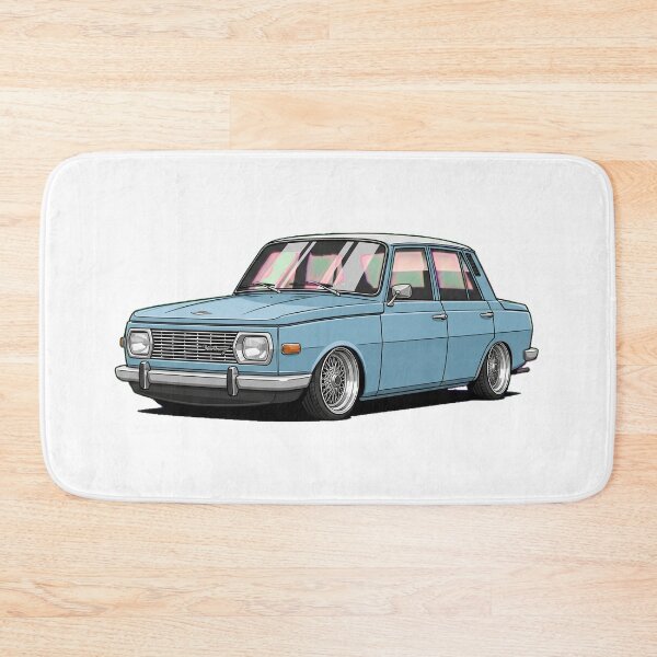 Item preview, Classic Wartburg 353 Lowered – Vintage East German Sedan Retro Automotive Design designed and sold by ArcticFoxStudio.
