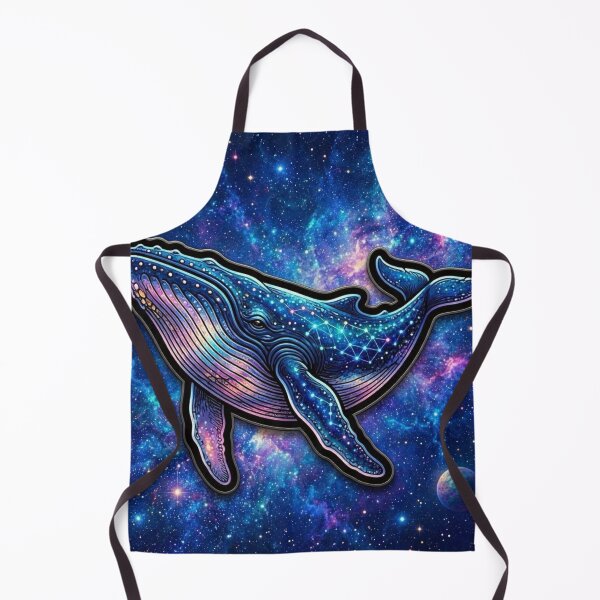 Item preview, Space Whale Surreal Cosmic Sticker designed and sold by ckartes100.