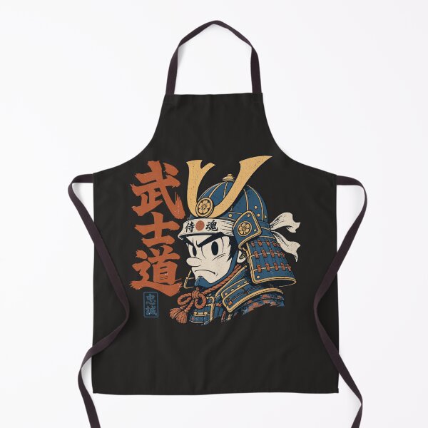 Item preview, Retro Cartoon Samurai Warrior designed and sold by AwesomeBeyondLimits.