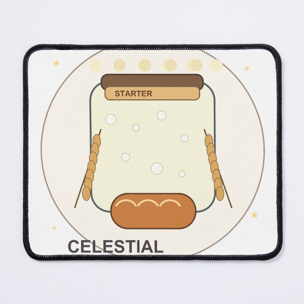 Item preview, Celestial Sourdough Starter designed and sold by EveryMeme.