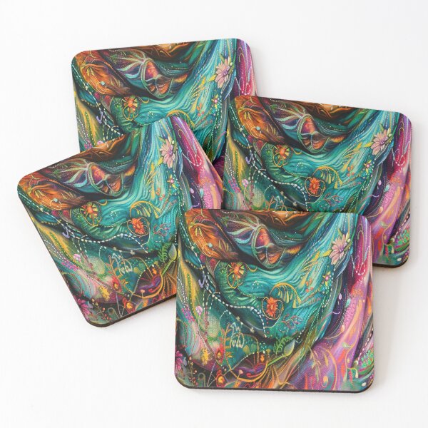 Item preview, Vivid Botanical Secret Blossoms designed and sold by CyndiEpps.