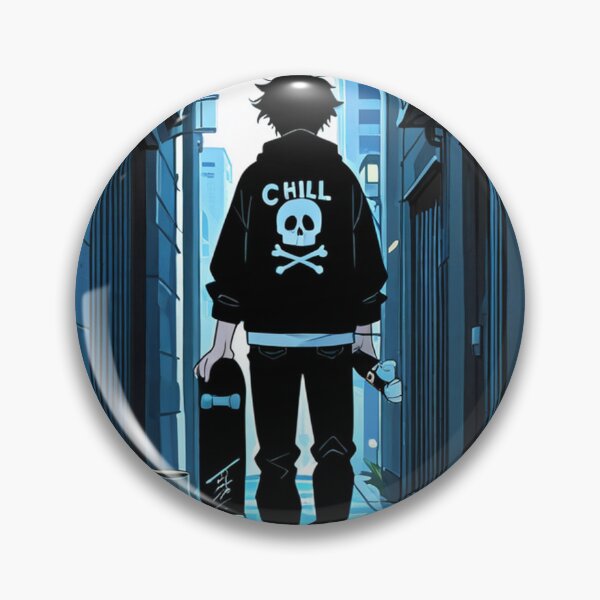 Item preview, Art - Character Urban Silhouette Anime Style designed and sold by AnimeShin.