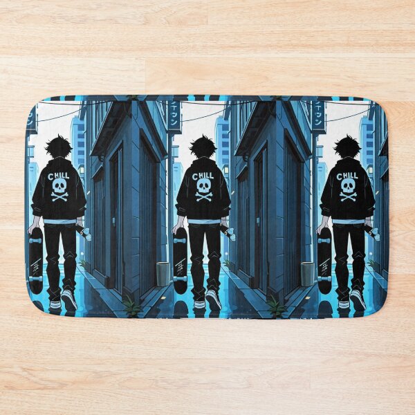 Item preview, Art - Character Urban Silhouette Anime Style designed and sold by AnimeShin.