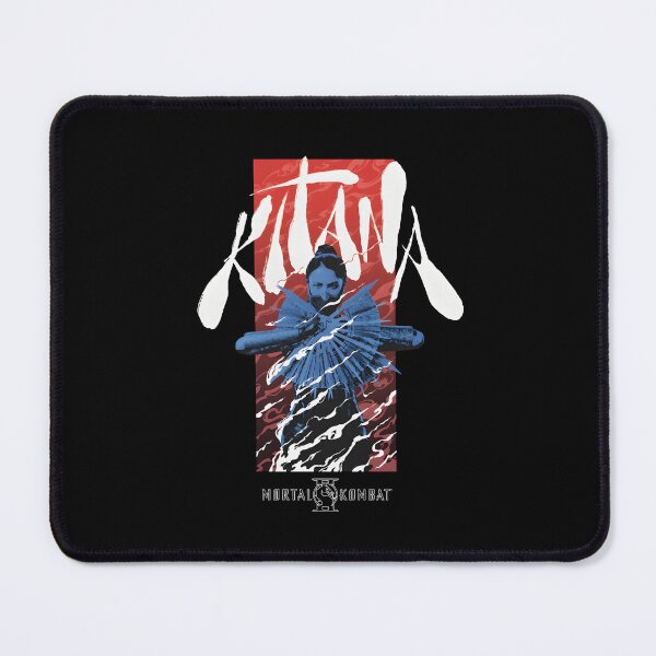 Item preview, Mortal Kombat - Kitana Fan Warrior Retro Gaming designed and sold by jinajinawoodood.