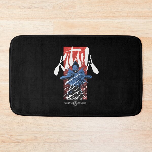 Item preview, Mortal Kombat - Kitana Fan Warrior Retro Gaming designed and sold by jinajinawoodood.