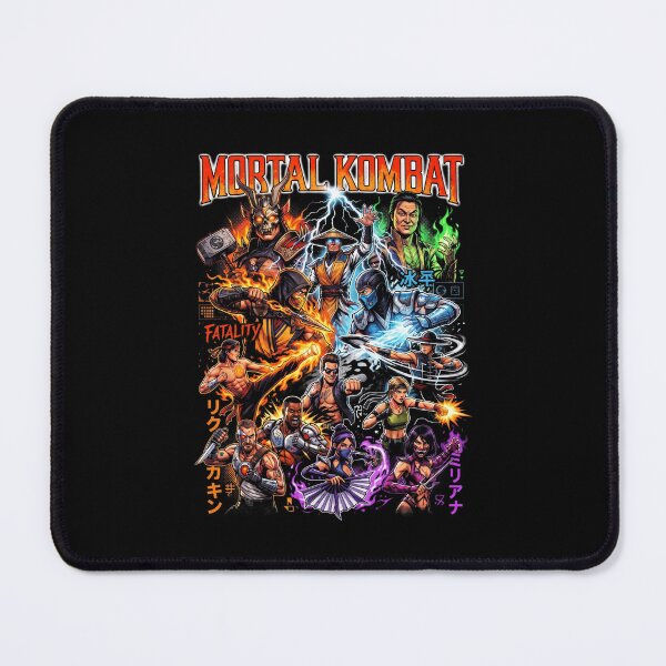Item preview, Mortal Kombat Fatality Retro Arcade Fighting Game Character designed and sold by jinajinawoodood.
