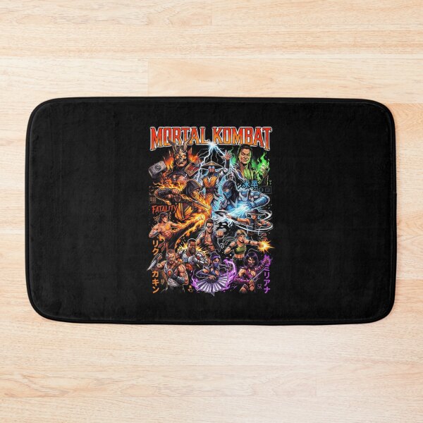 Item preview, Mortal Kombat Fatality Retro Arcade Fighting Game Character designed and sold by jinajinawoodood.