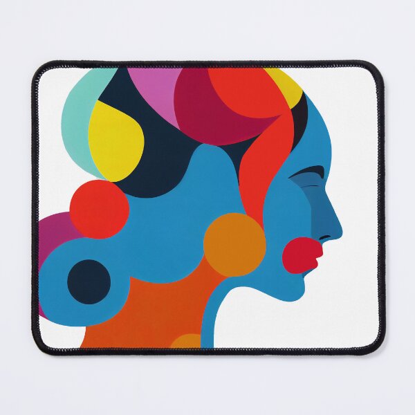 Item preview, abstract female human head. Abstract woman profiles. Mental health logo. designed and sold by ArtEventET.