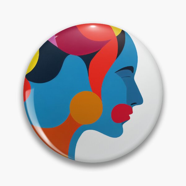 Item preview, abstract female human head. Abstract woman profiles. Mental health logo. designed and sold by ArtEventET.