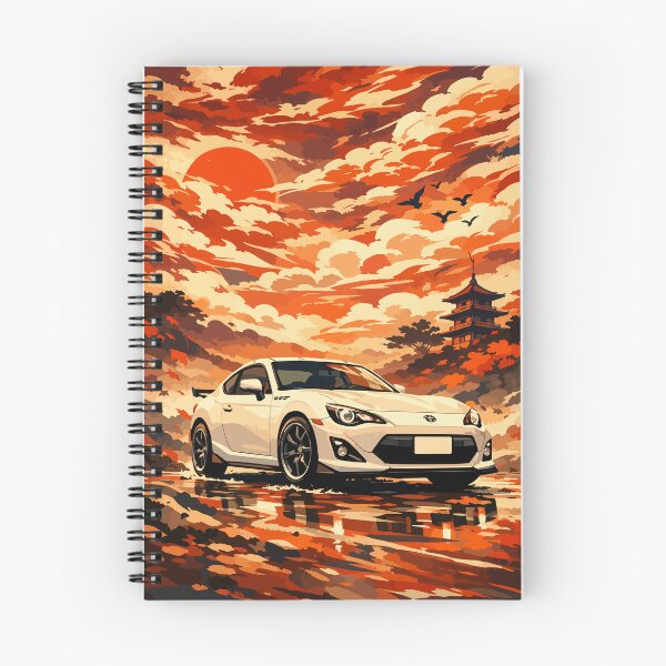 Item preview, The GT86 Red Sun Rising designed and sold by rogue-design.