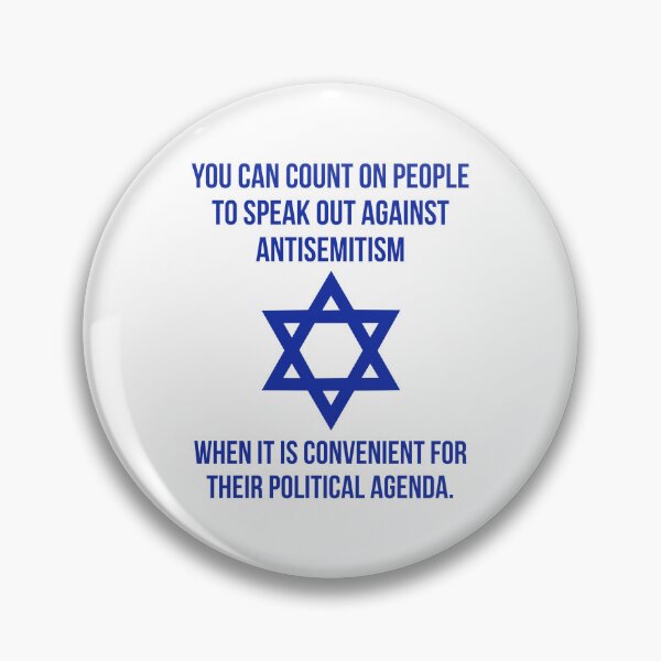 Item preview, You can count on people to speak out against antisemitism when… designed and sold by Rachel the Artist .