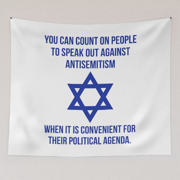 Item preview, You can count on people to speak out against antisemitism when… designed and sold by Rachel the Artist .