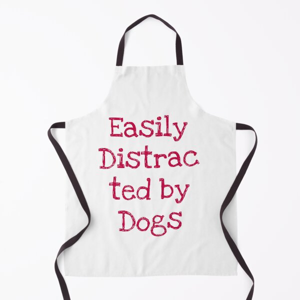 Item preview, Easily Distracted by Dogs | Funny Dog Lover Gift Design designed and sold by pawfectdesign18.