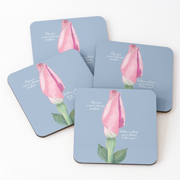 Item preview, Follow Your Heart Garden Rose Quote - Inspirational Floral designed and sold by altastudio.