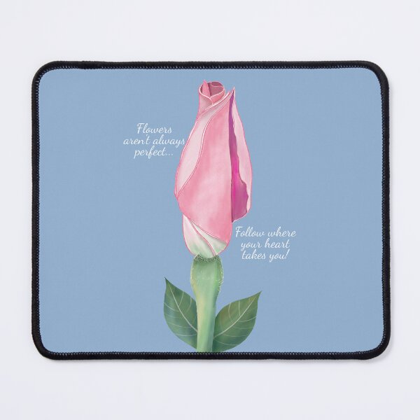 Item preview, Follow Your Heart Garden Rose Quote - Inspirational Floral designed and sold by altastudio.
