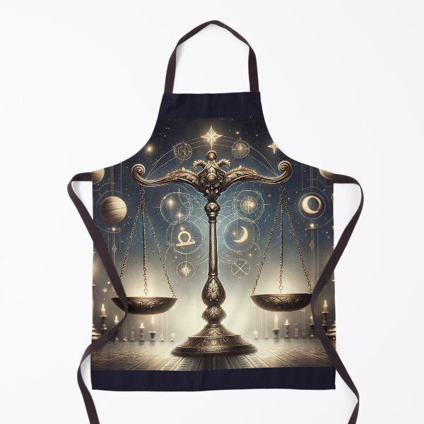 Item preview, Celestial Libra – Zodiac Scales of Cosmic Balance designed and sold by UmSkelig834.