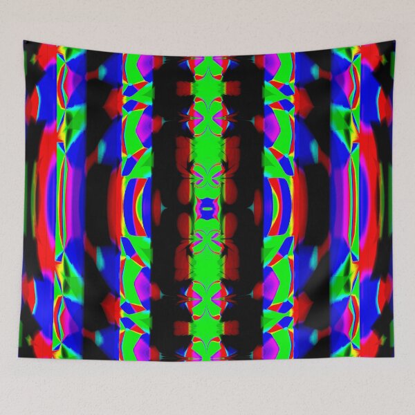 Item preview, Abstract Pattern "Multicolored oval 4"  designed and sold by Gluecknika.