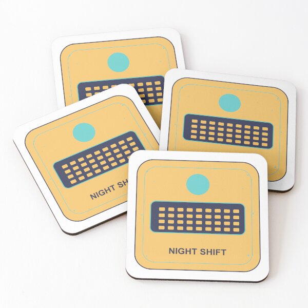 Item preview, Retro Keyboard Night Shift designed and sold by EveryMeme.