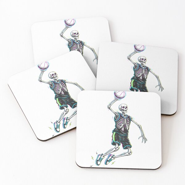 Item preview, Edgy Skeleton Basketball Player Dunk Streetwear designed and sold by DripCultureLab.