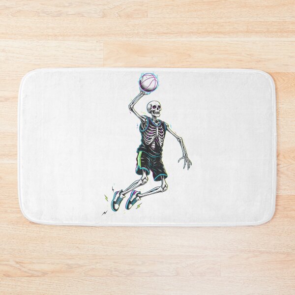Item preview, Edgy Skeleton Basketball Player Dunk Streetwear designed and sold by DripCultureLab.