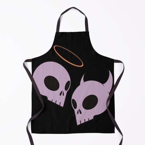 Item preview, Pink Angel and devil skulls designed and sold by AngelPainter.