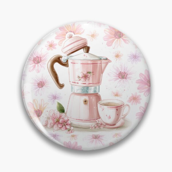 Item preview, Tea time Design - Aesthetic Pattern Print Design for fabrics designed and sold by Just4Sinners.