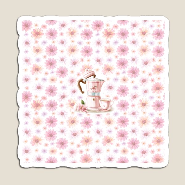Item preview, Tea time Design - Aesthetic Pattern Print Design for fabrics designed and sold by Just4Sinners.