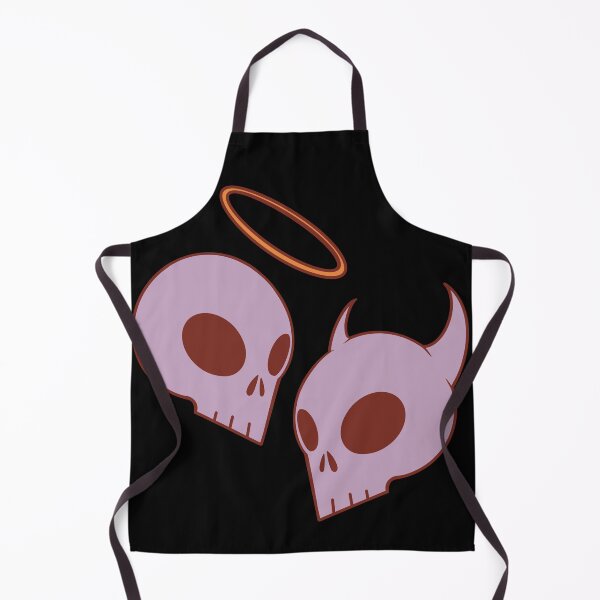 Item preview, Copy of Angel and devil skulls designed and sold by AngelPainter.