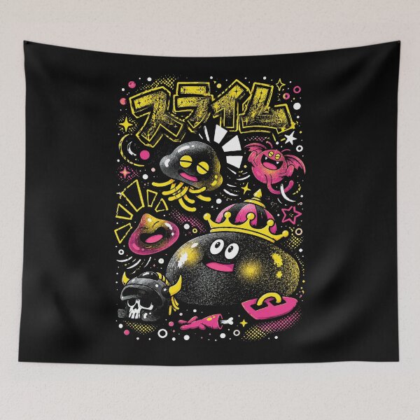 Item preview, Black Slime - Dragon Quest designed and sold by superhetero.