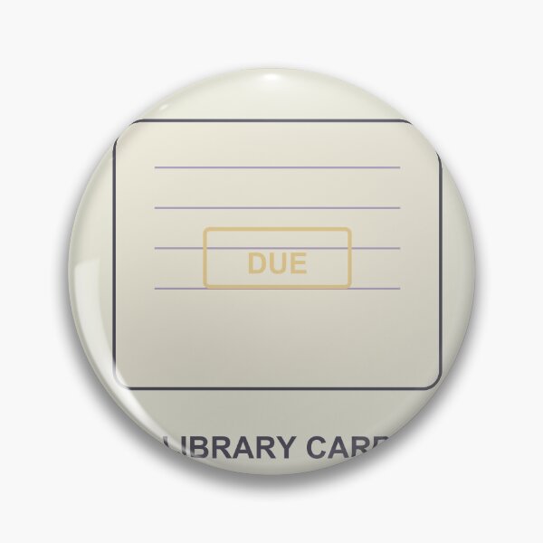 Item preview, Library Due Date Spirit designed and sold by EveryMeme.