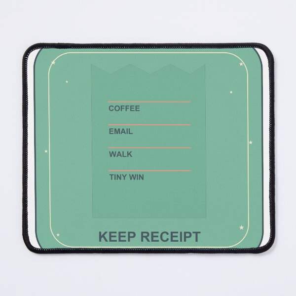 Item preview, Little Win Receipt designed and sold by EveryMeme.